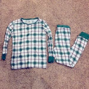 Little Sleepies - Size 16 - Christmas Green Plaid